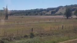 Fields of NSW from train